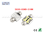 31mm 6SMD 5630 White