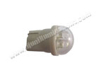 T10 Wedge 3LED White in clear dome cover