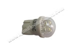 T10 Wedge 4LED White in clear dome cover
