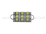 Rigid Loop Festoon 44mm 9SMD 5050 White