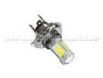 H4 4x3W COB + CREE 5W with lens White