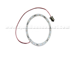 BA9S Angel Eyes 21SMD 1210 White