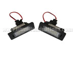 Special Audi license plate LED light