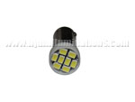 BA9S 8SMD 3020 White