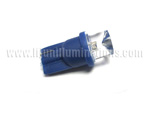 T10 1LED Clear Concave Blue