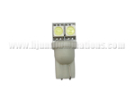 T10 2SMD 5050 light on side white