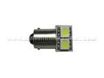 BA9S 2SMD 5050 White light on side